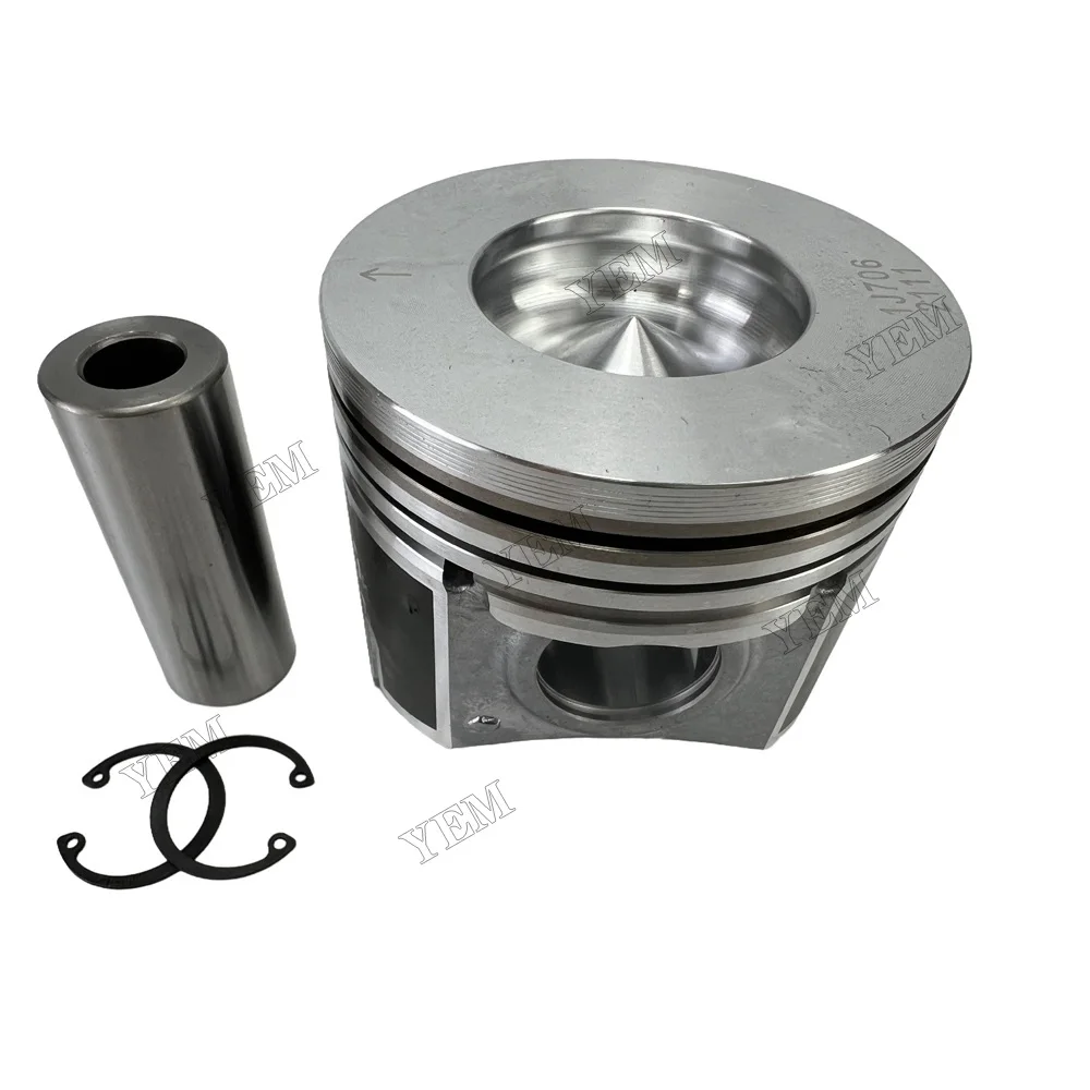 Piston 1J706-21110 Fit for Kubota V2607 Engine 5