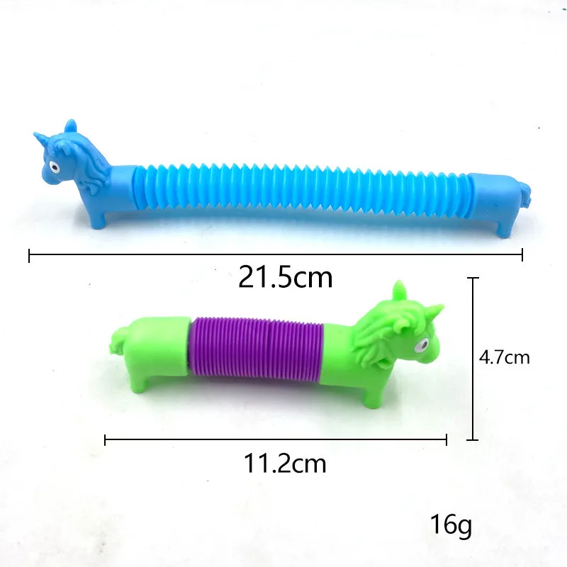 Jouets de décompression - OMABETA - Tube télescopique - 4 couleurs - 4 Jouets de décompression - OMABETA - Tube télescopique - 4 couleurs - 4