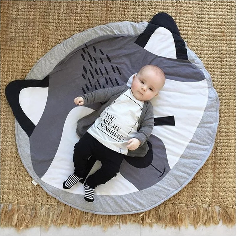 Wholesale Manta para niños con forma de zorro, de juego, alfombra para gatear para bebés From