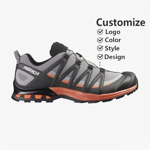Supplier Customize Outdoor Breathable High Quality Durable Fabric Trekking Hiking Shoes for Men