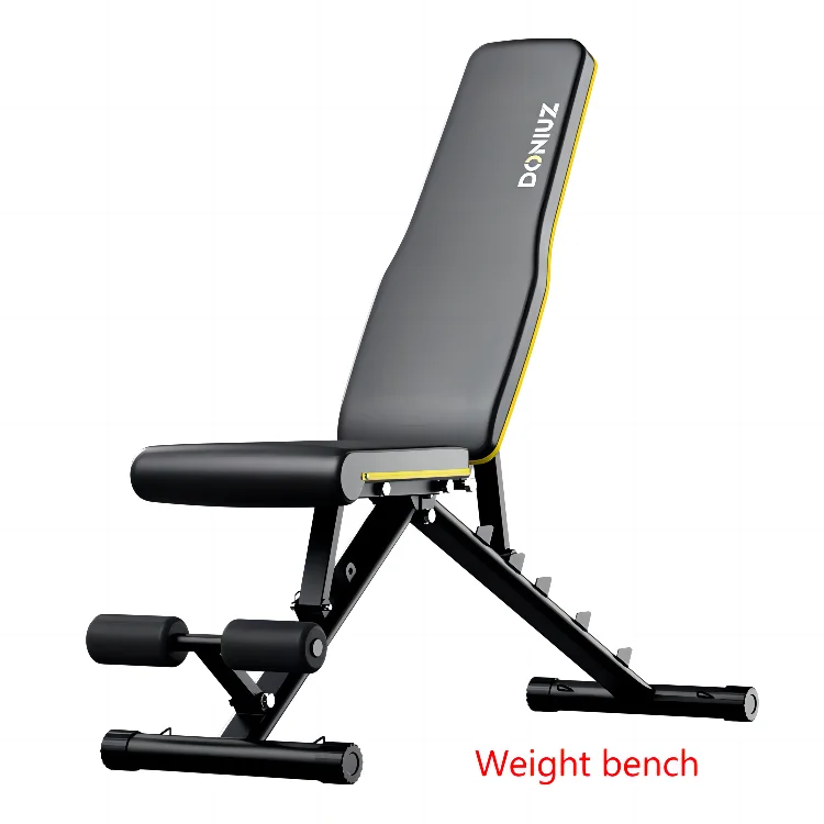 Baokaler Foldable Adjustable Weight Dumbbell Bench - Incline/Decline Home Gym Workout Exercise