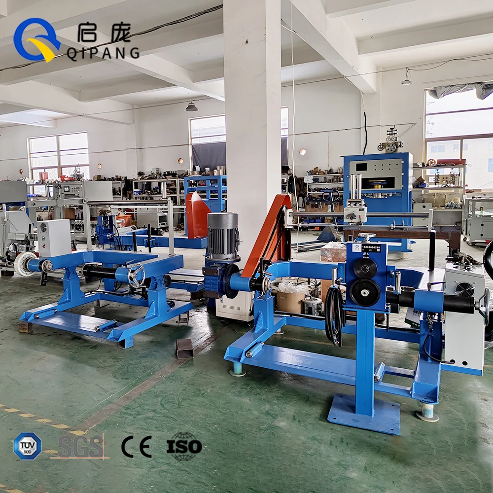 Qipang Reel 630 mm Accumulator800mm Bobbin Copper Wire Reel to Reel Rewinding Cable Pay off Machine