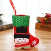 Red Snowman & Sequins 10x16cm