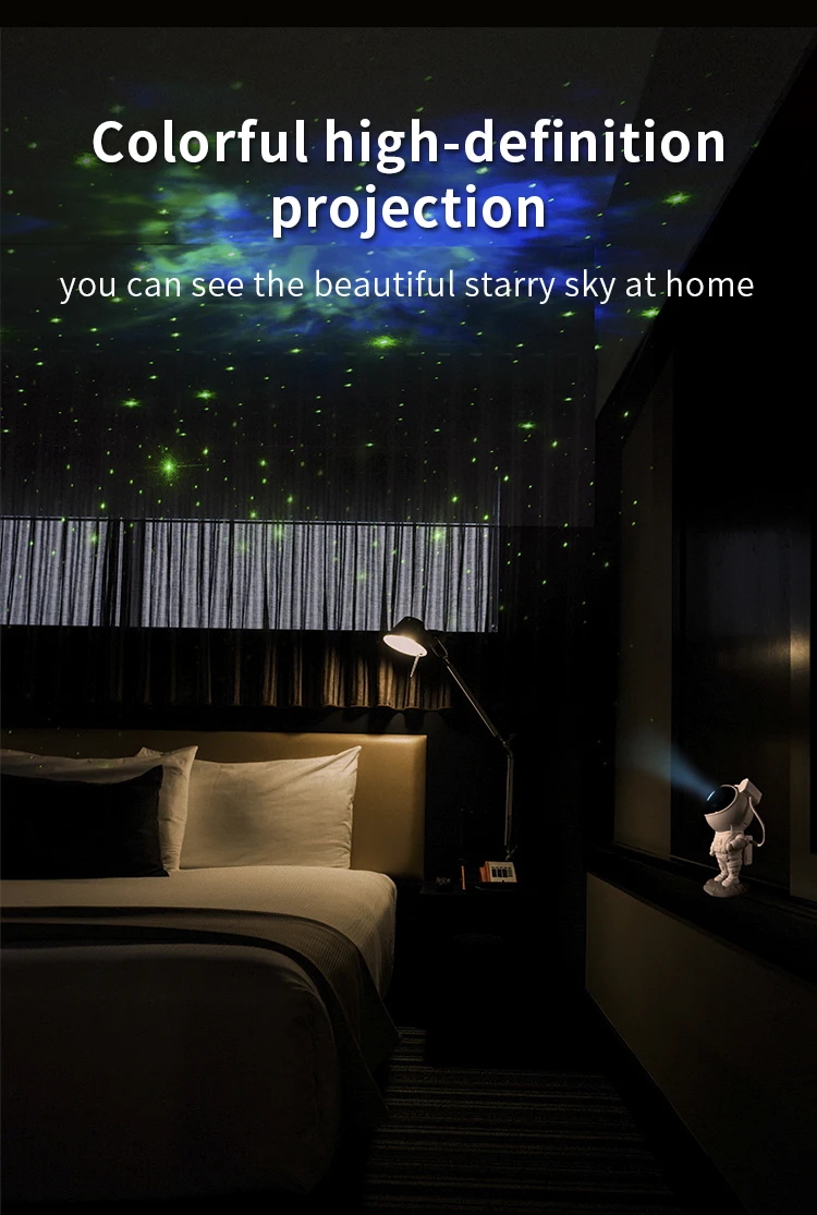 Projecteur d'étoiles intelligent : projecteur de lumière étoilée Lonvis pour des nuits fascinantes