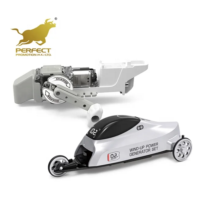 Science Toys Stem Educational Windup Power Generator Car For Kids
