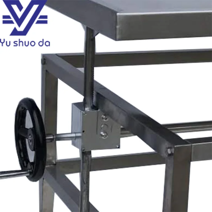 customizable dead body autopsy cart