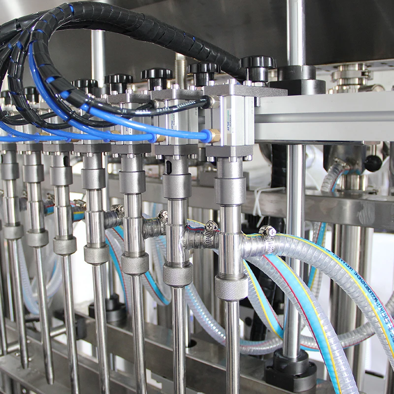 Guangzhou Factory Automatic Straight Line Filling Machine  Aseptic Filling Production Line