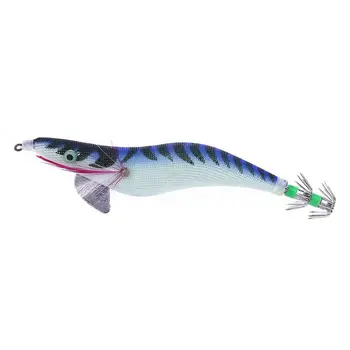 Fishing Lure Metal Lead Squid Jigging Hook 13.5Cm 19.8G Baits Jigging Wooden Shrimp – Metal Jig – view 3