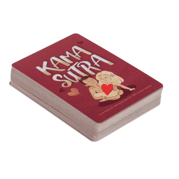 KAMA SUTRA Cartes à Jouer Érotiques Rondes Personnalisées Jeu pour Couples avec Positions Sexuelles Imprimées