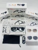 Black frame + 3 sets lens