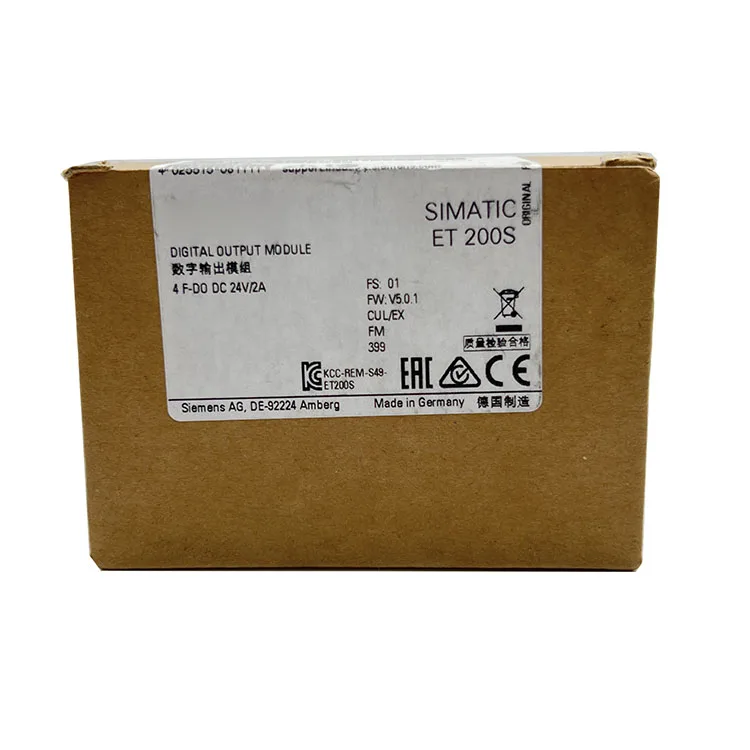 new original 6es7138 4fb04 0ab0 6es71384fb040ab0 electronics module for siemens simatic et200s series used for fail safe logic processing and safety signal management features high safety integrity fast response and electrical isolation-1