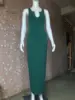 Vestido largo verde