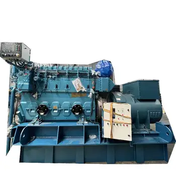 Genuine water cooled 50HZ 200kva diesel marine engine generator set