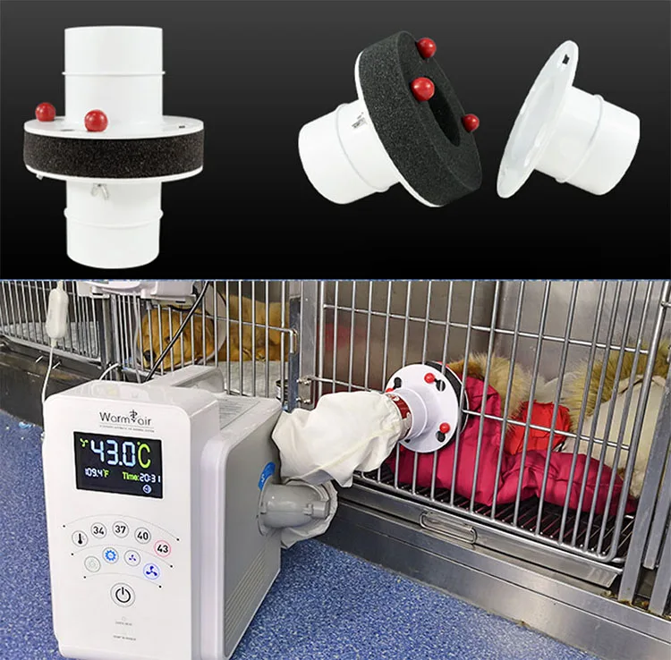 CE approved veterinary equipments automatic patient warmer vet animal air warmer with cushion reusable for vet clinic