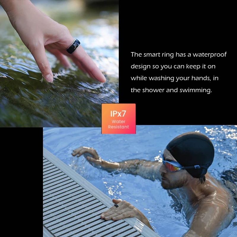 2023 New Health Smart Ring Waterproof Gps Fitness Smart Ring Heart Rate