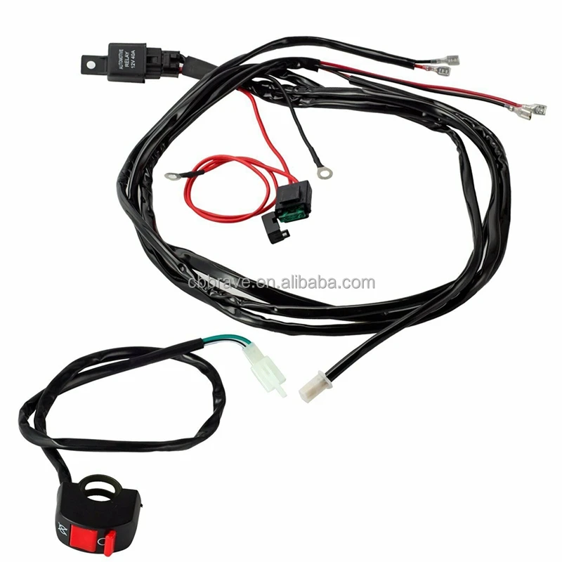 Motorcycle Led Headlight Transfer Switch 12v 40a Relay Motorcycle
