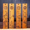 Natural bamboo wood color