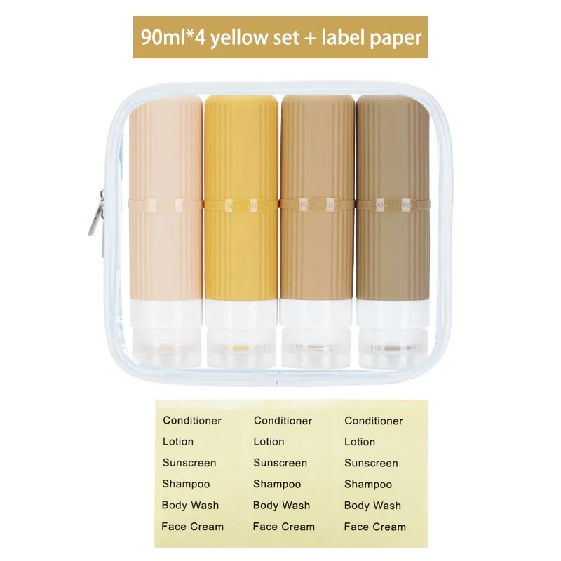 New Factory Custom Portable Various Color 1000 ML Cosmetic Shampoo Container Bottles for Traveling
