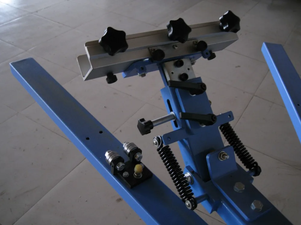Full Sets of Manual 6 Color 6 Station t Shirts Rotary Screen Printing Machine with Dryer