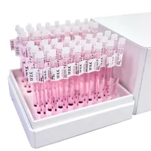 48pcs Remove Wrinkles Lifting Whitening Repairing Remove Acne PDRN Salmon 24K Gold Blue Copper Peptide Facial Serum Kit