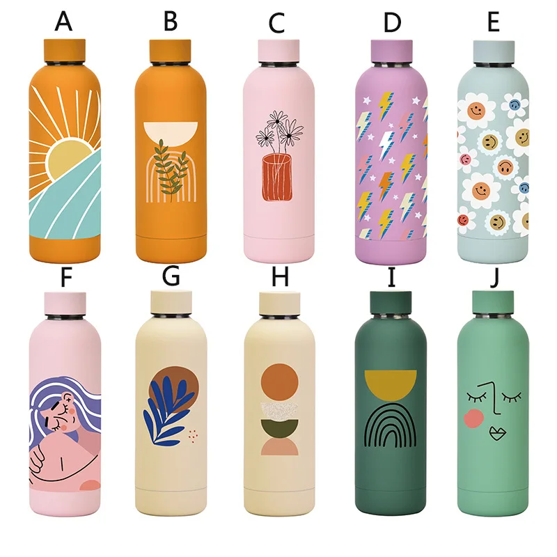 Danica Small World Garden Stainless Steel Reusable Water Bottle