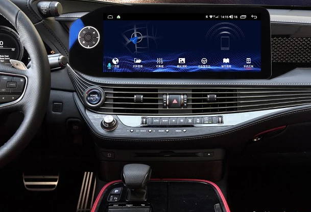 12.3" Car Screen Android 14 for Lexus LS 350 LS460 LS500 LS 600H 2017-2020 Auto GPS Navigation Car Radio Car Video Player Stereo