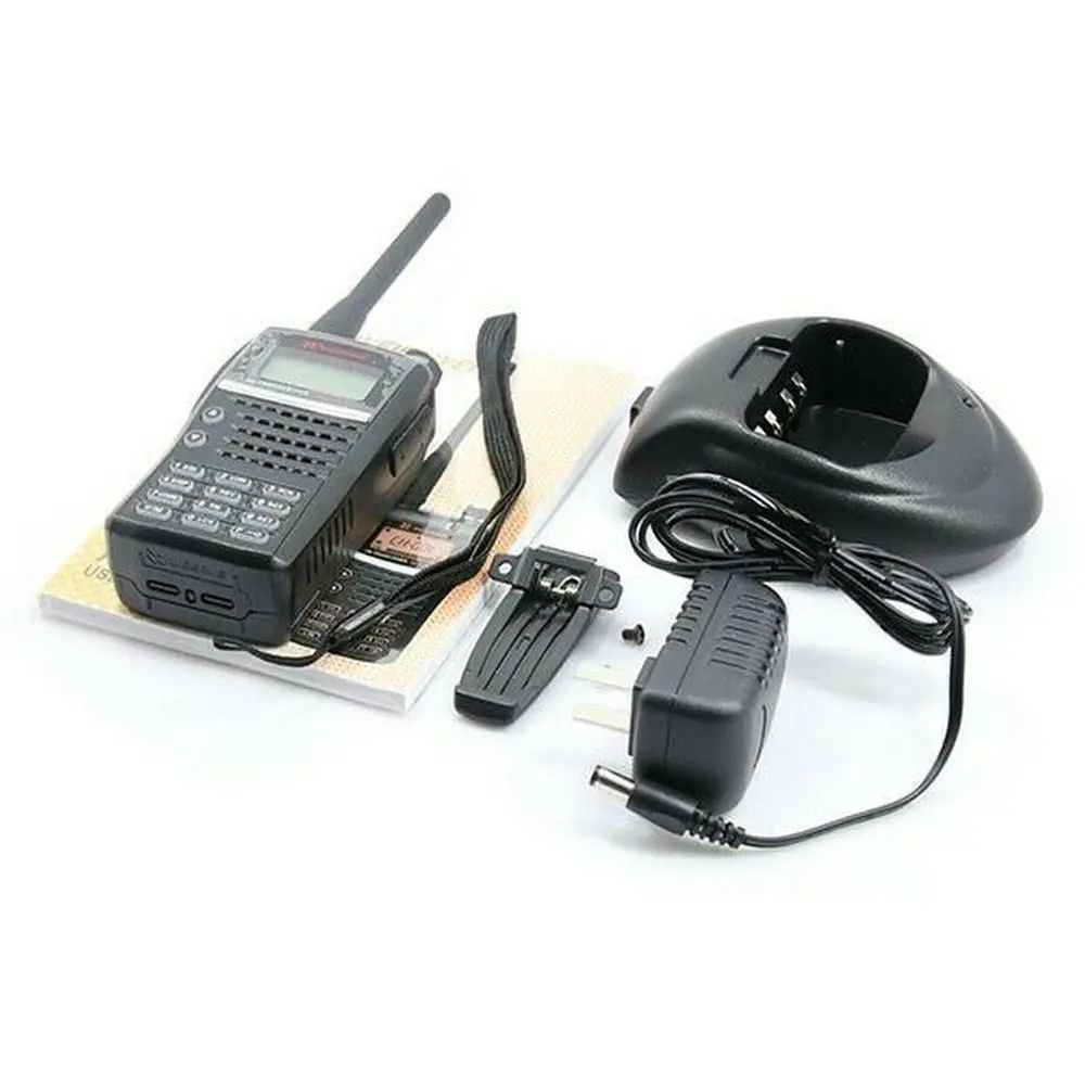 WEIERWEI VEV-V8 Plus Portable UHF Walkie Talkie with VOX DTMF Radio and FM Radio Effective Ran 5km