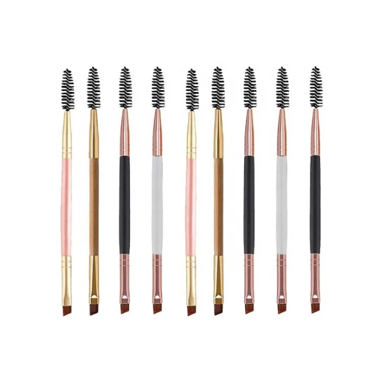 Sialia Dual end Eyebrow Eyelash Brush Mascara Wands Spoolie Makeup Applicator Eyelash Brush Extensio