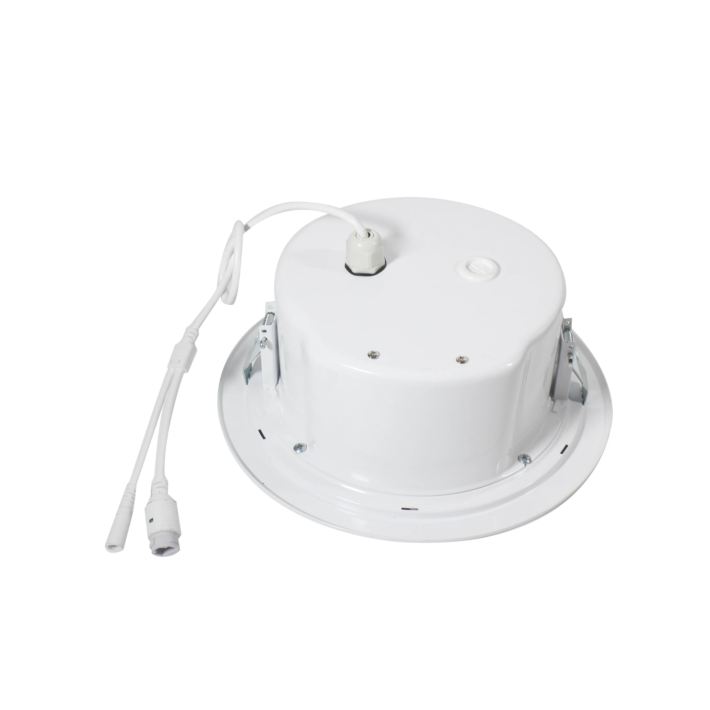 IP Network Roof Ceiling Speaker 8 Inch SIP Network Interface POE Ceiling Loudspeaker 30W Metal RJ45 Active 60W Venom Speaker