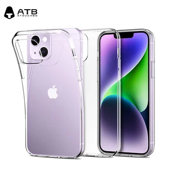 ATB Tpu Ultra Thin Mobile Case Cover for Iphone 16 15 14 13 pro max Soft Clear Tpu Phone Cases