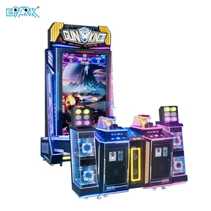 Indoor Entertainment Center Coin Operated 2 Player Gun King 3 Shooting Gun Simulator Arcade Game Machine For Sale