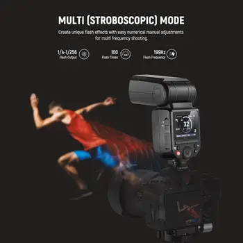NEEWER Z880-S 2.4G 76Ws TTL Camera Flash Speedlite Compatible with Sony, Compatible with Godox, Upgraded UI Adjustable Modeling detail image
