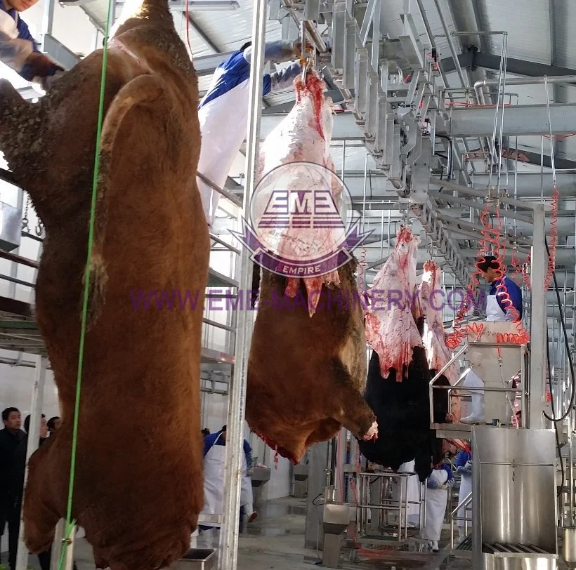 Good Service Livestock Processing Butcher Cow Slaughter Machine Tool Cattle Abattoir Convey Rail in Slaughtering Equipment