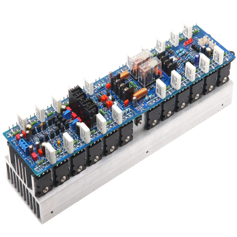 2000W 2SA1943 2SC5200 V242 fever level High power 2 channel professional stage power amplifier board