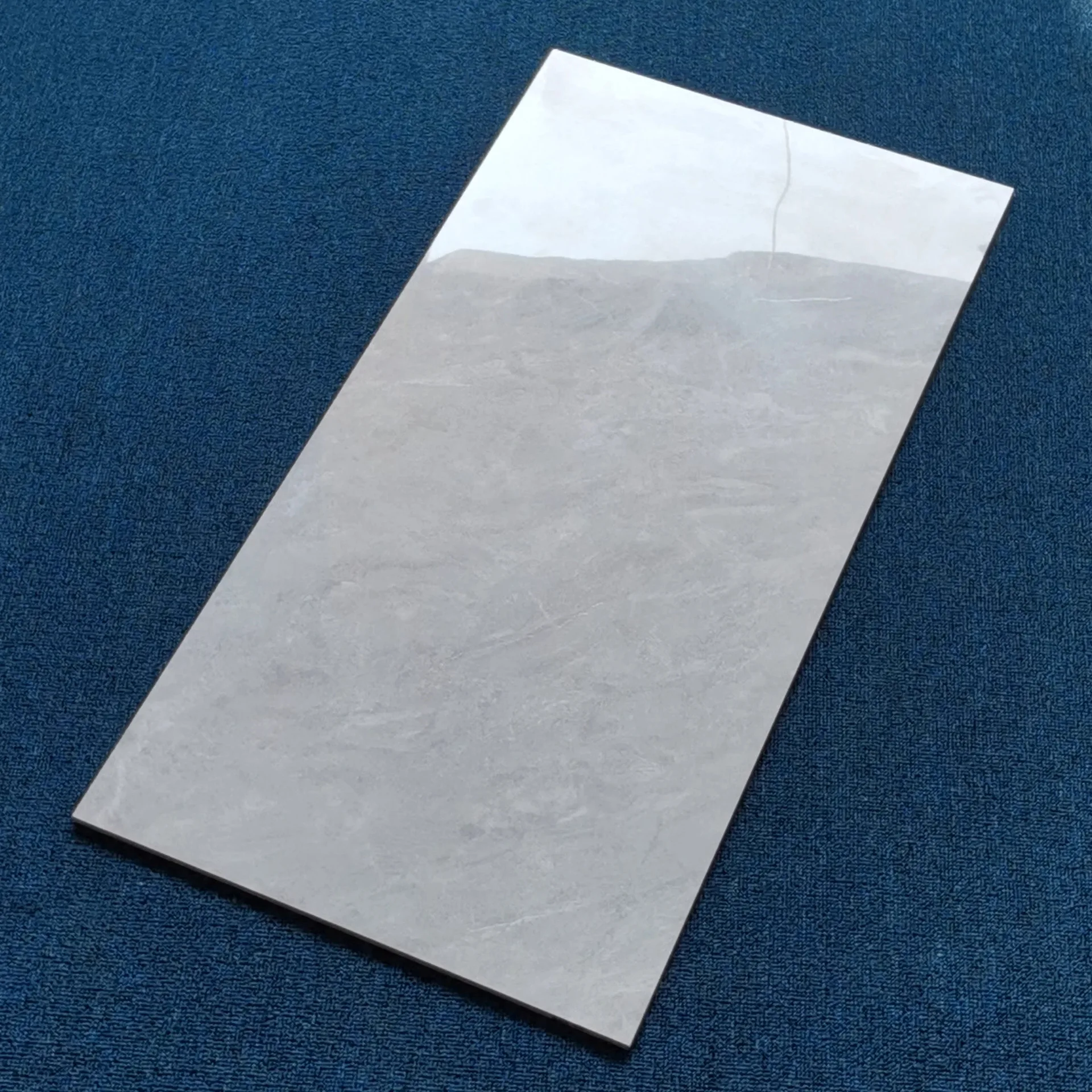 Modern All-Over Marble Glazed Metallic Tiles 400X800 Mid-Board Interior Wall Tiles for Kitchen Bathroom  Wall Tile Sticker