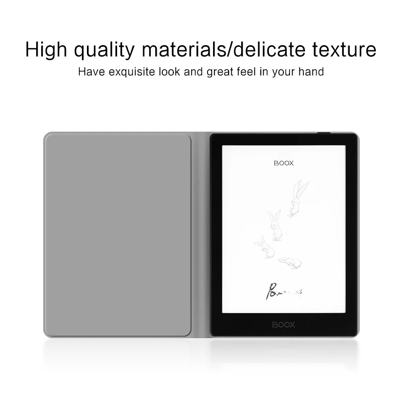 Magnetic Leather Case for Onyx Boox Poke 5 5S - Auto Sleep Wake