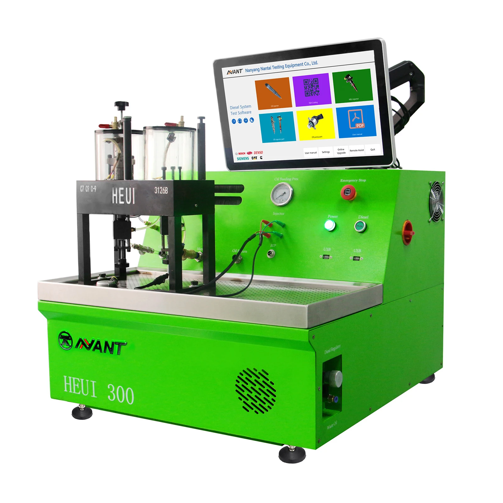 HEUI300 diesel injector testing machine nozzle testing equipment heui ...