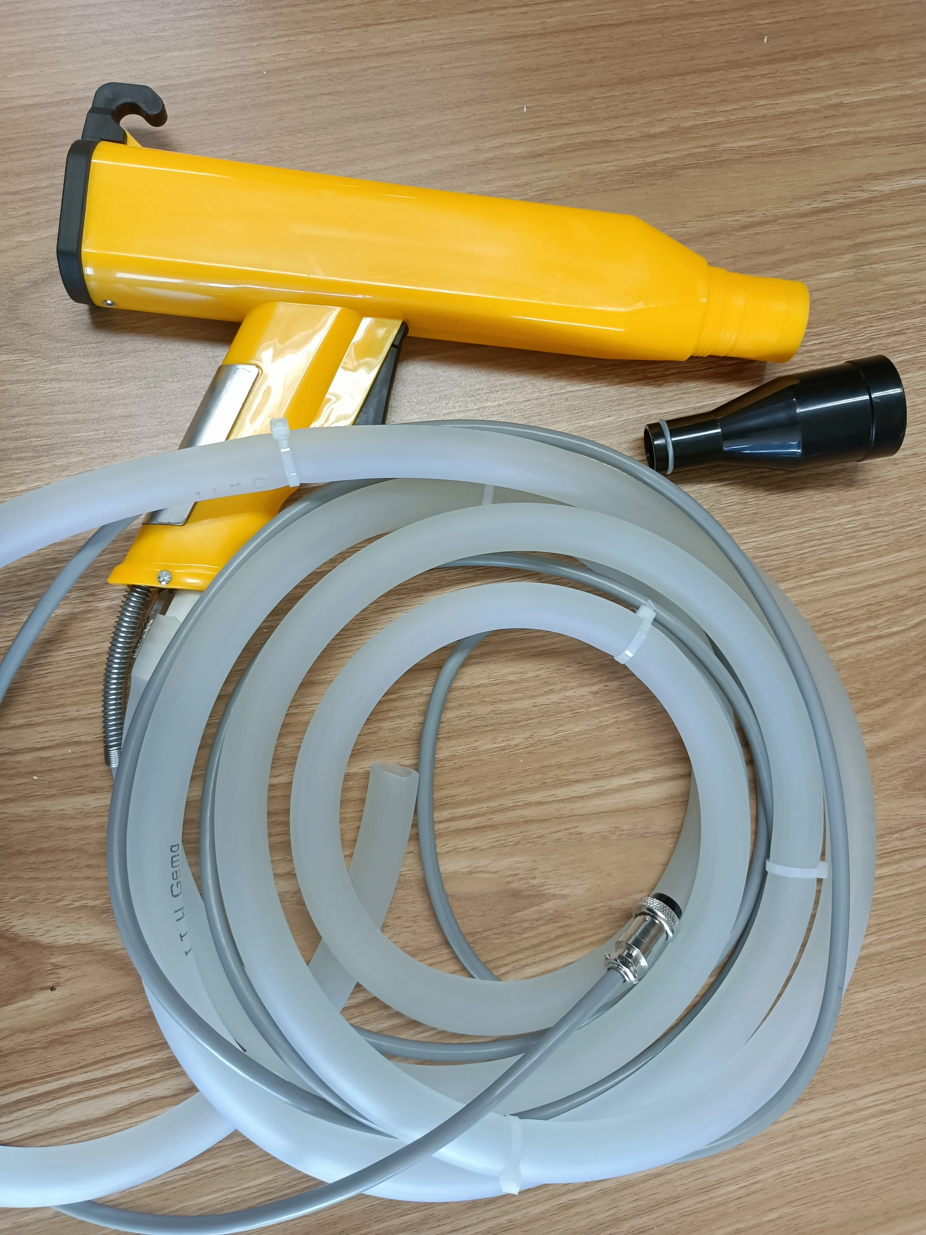 Manual Electrostatic Powder Coating Spray Gun and Machine with PLC ...