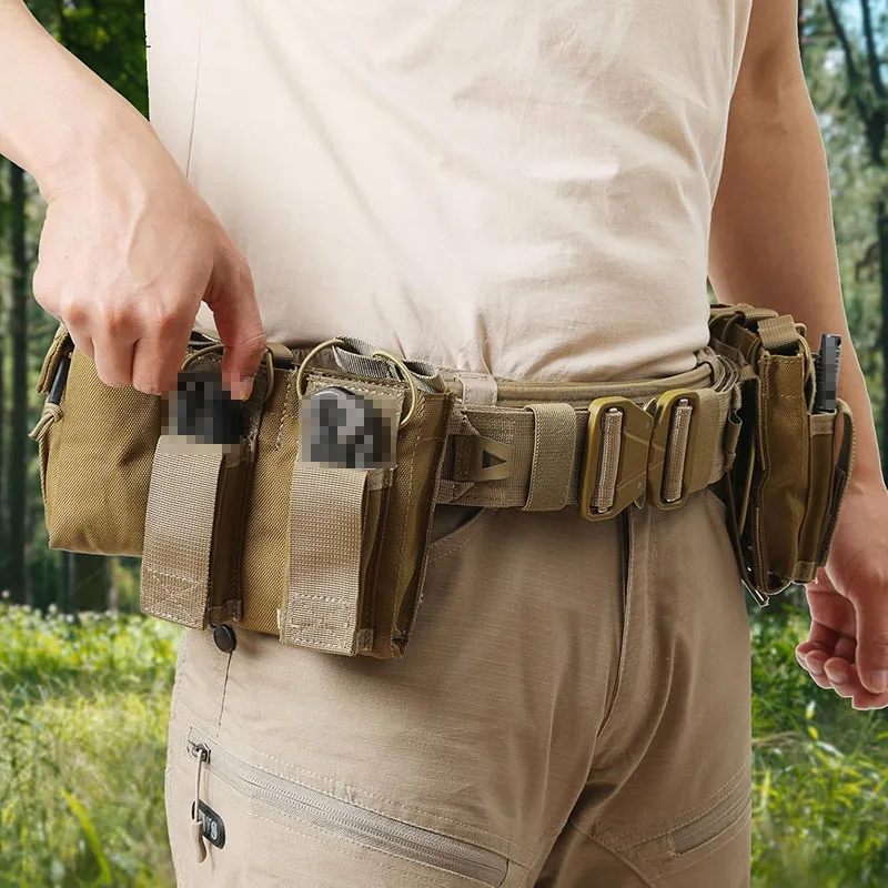 Modular Sport Enthusiasts High Density Material Quick Release Tactical Heavy Duty Belt High Density Material Tactical Belt