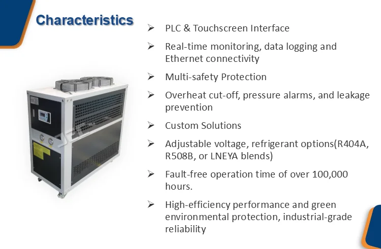 Industrial Chiller, 5hp, 4.53Kw, R410A - detail 4