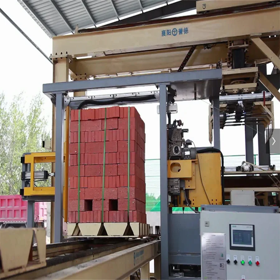 Automatic Packing Line Automatic Red Brick Baler Baling Machine - Buy ...