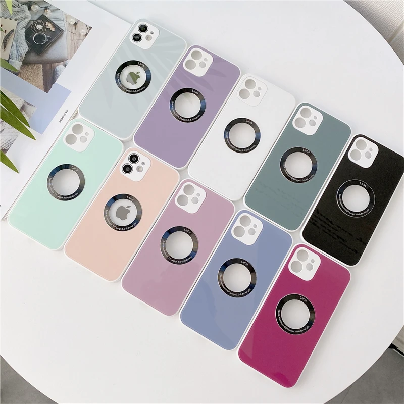 For Iphone Se Silicon Case Logo Cut For Iphone 7 Plus Cover Case Glass Back Buy For Iphone 7 Plus Cover Case Glass Back Product On Alibaba Com