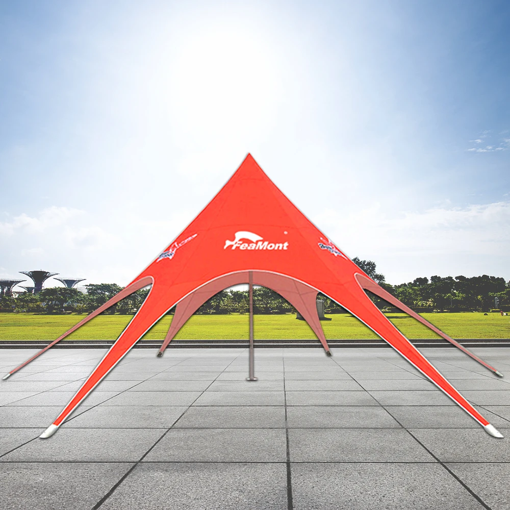 FEAMONT New design outdoor event star tent spider advertising cheap star shade star tent