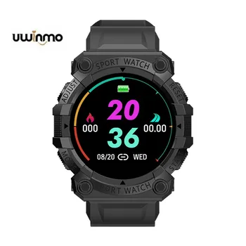 Amazon's popular FD68S smart watch Bluetooth sports reminder color screen FD68 health monitoring wearable watch