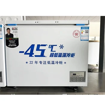 Rebirth Commercial Energy Saving 200L 300L 400L 500L Top Golding Door Food Storage Chest Deep Freezer