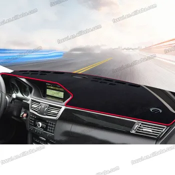 Copricruscotto Per Mercedes Classe E W212 (2010-2012) - LHD/RHD, Nero, Antipolvere, Antiriflesso, Protezione Dal Sole
