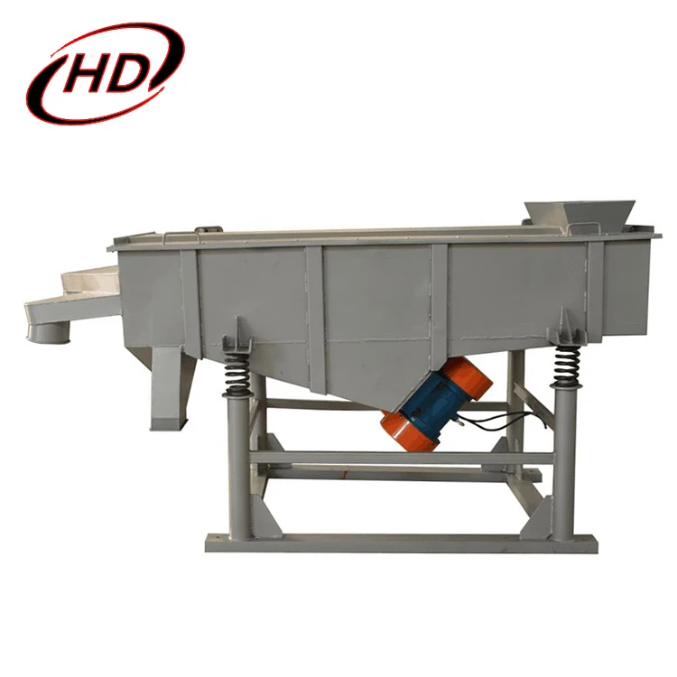 Electric Vibrating Sieve Linear Vibratory Screen Separator for Plastic Pellets