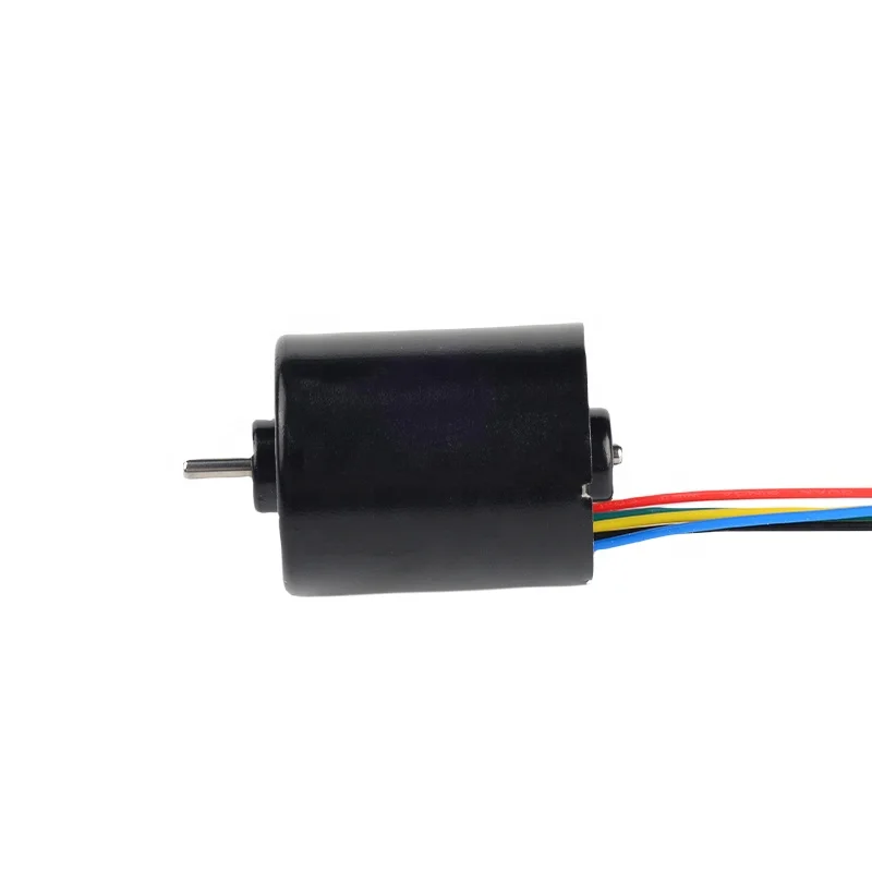 موتور الکتریکی کوچک BLDC بدون فرش سرعت بالا 28 میلیمتر 24V روتر داخلی برای پمپ