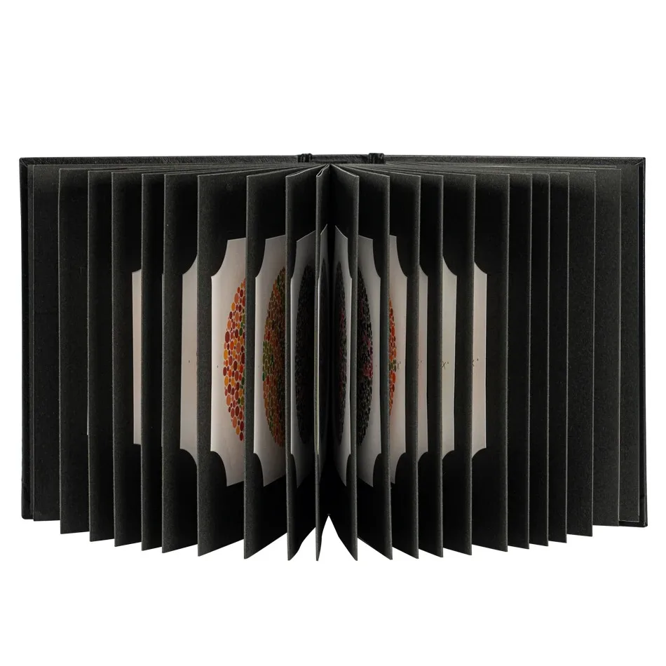 Best Quality 2024 New Publish Ishihara Book 38 Plates Optometry Color Blindness Color Deficiency Test Book