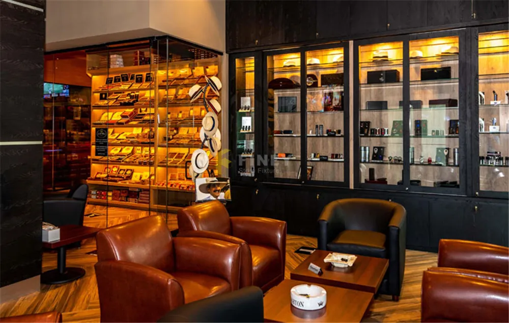 Customized Cigar Store Interior Design - Finey Furniture